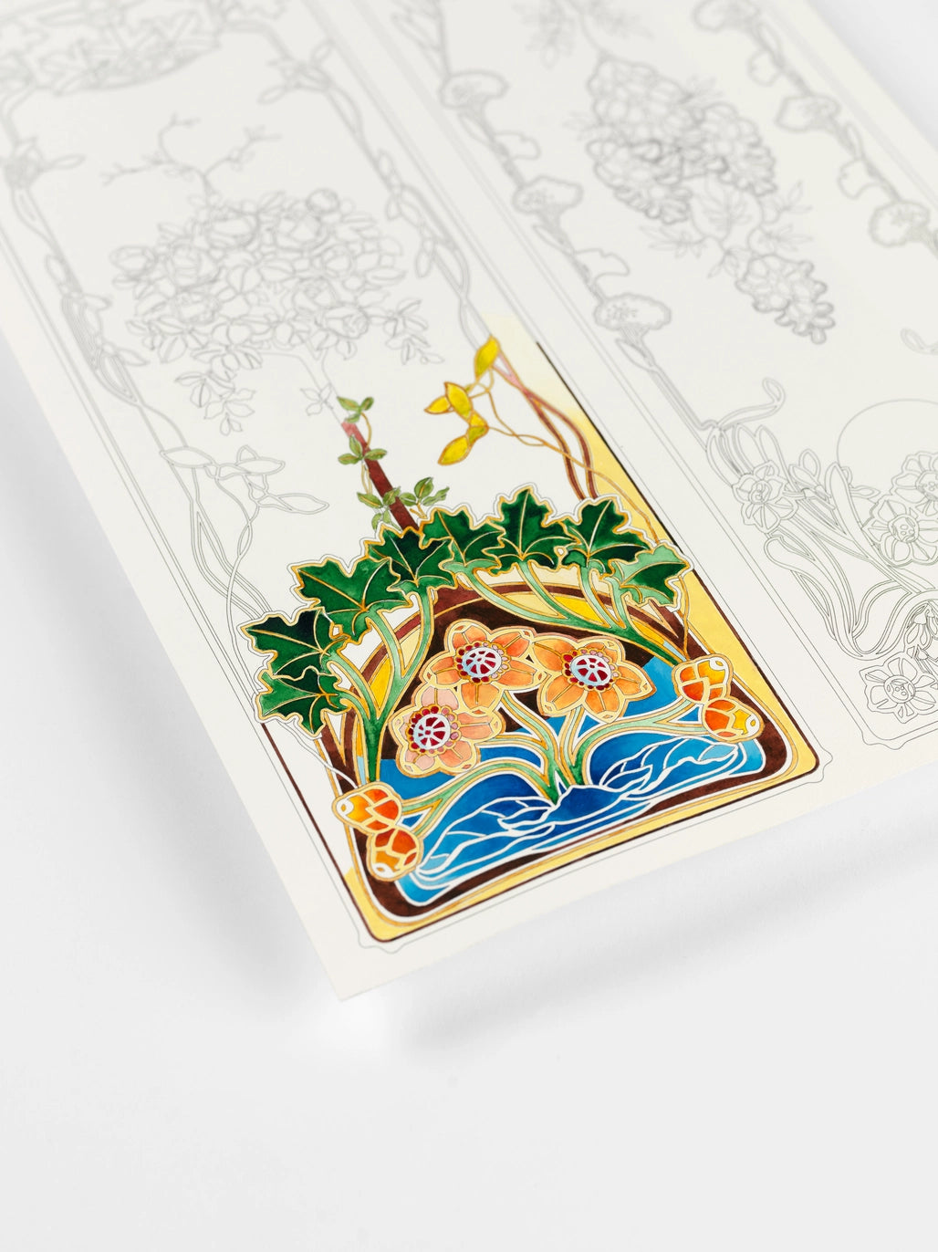 Art Nouveau Artists' Colouring Book