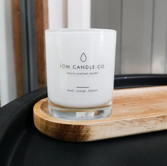 Íon Candle Co. - Large Glass Candle Neroli & Orange Blossom