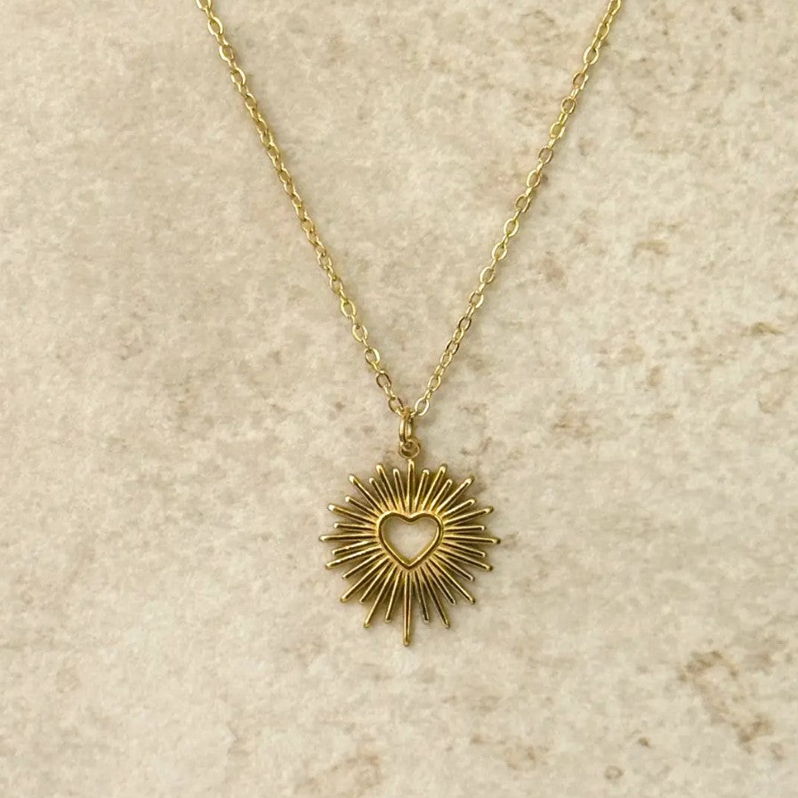 Shining Heart Necklace