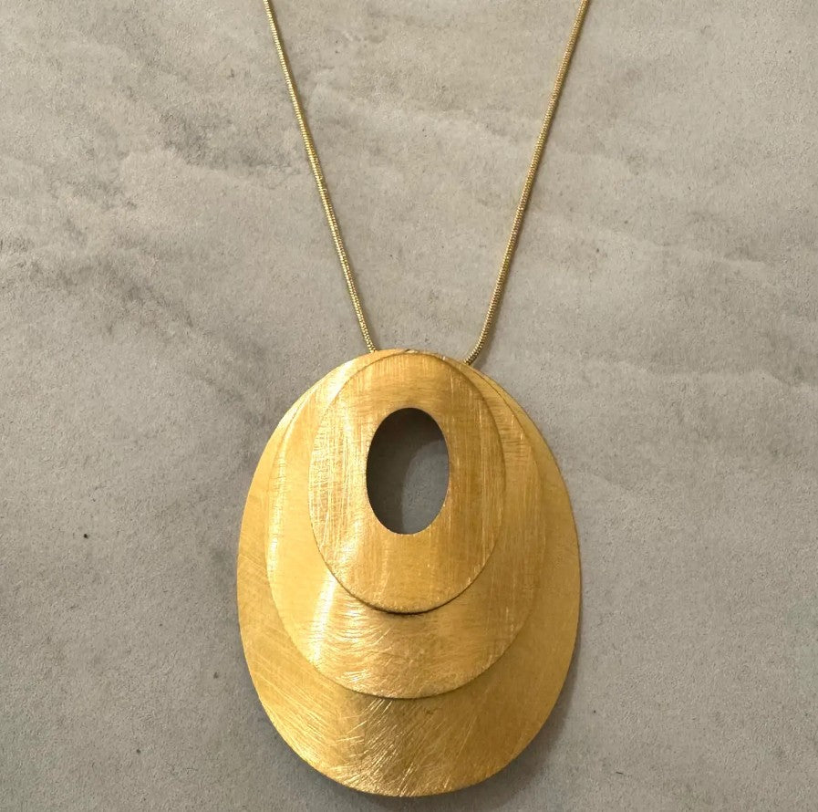 Cassette - Kinny Matte Geometric Necklace