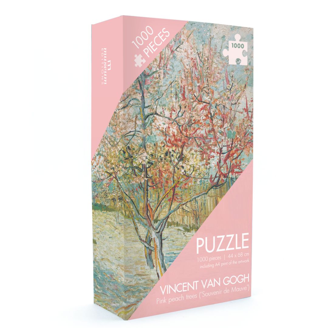 Vincent Van Gogh Jigsaw - 'Pink peach trees'