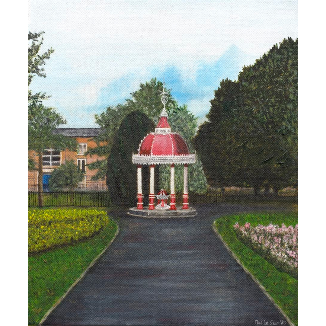 'Drinking Fountain, People's Park' - Fine Art Print - Nici Le Gear
