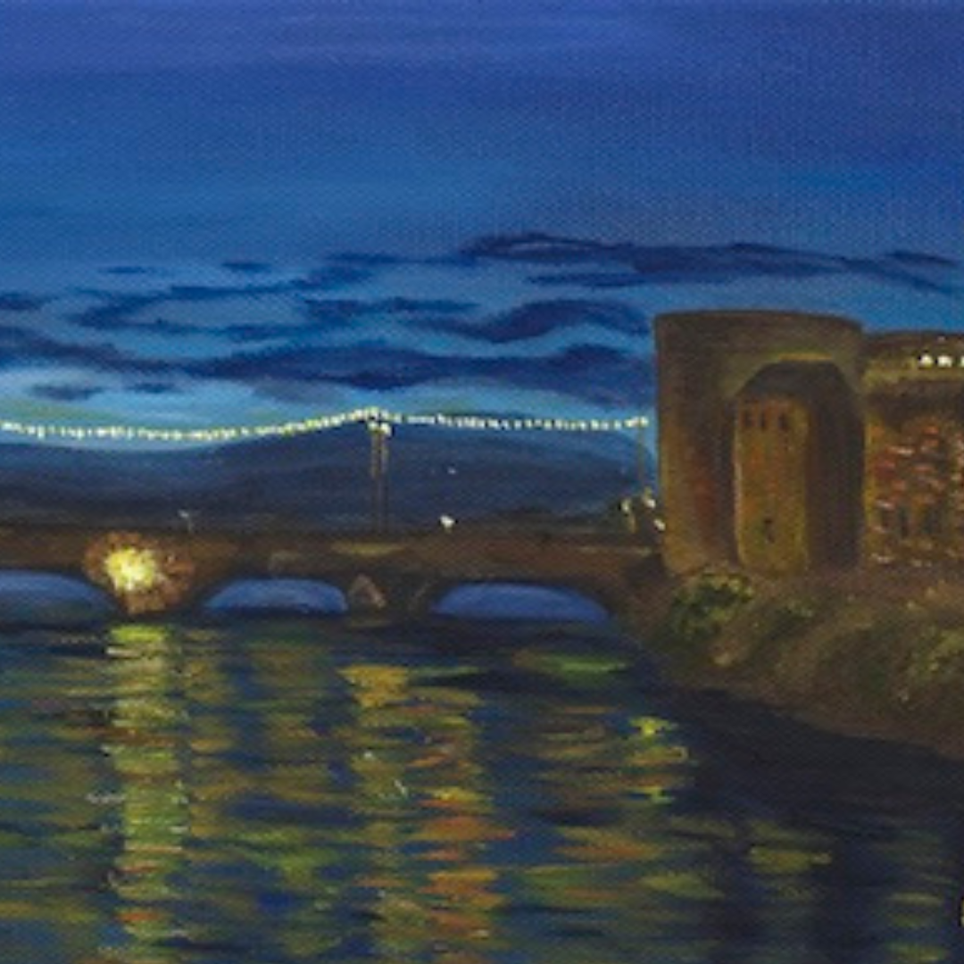 'Dusk's Glow, Reflections of Limerick' - Fine Art Print - Nici Le Gear