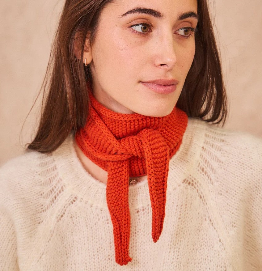 Calie Paris Triangle Scarf - Sophie - Orange
