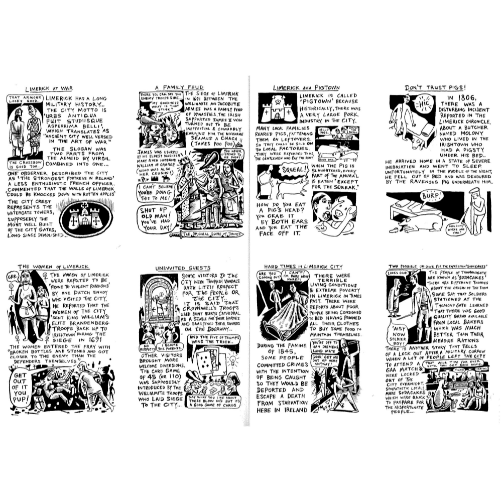 Tall Tales from Limerick City Comics - Hugh McMahon