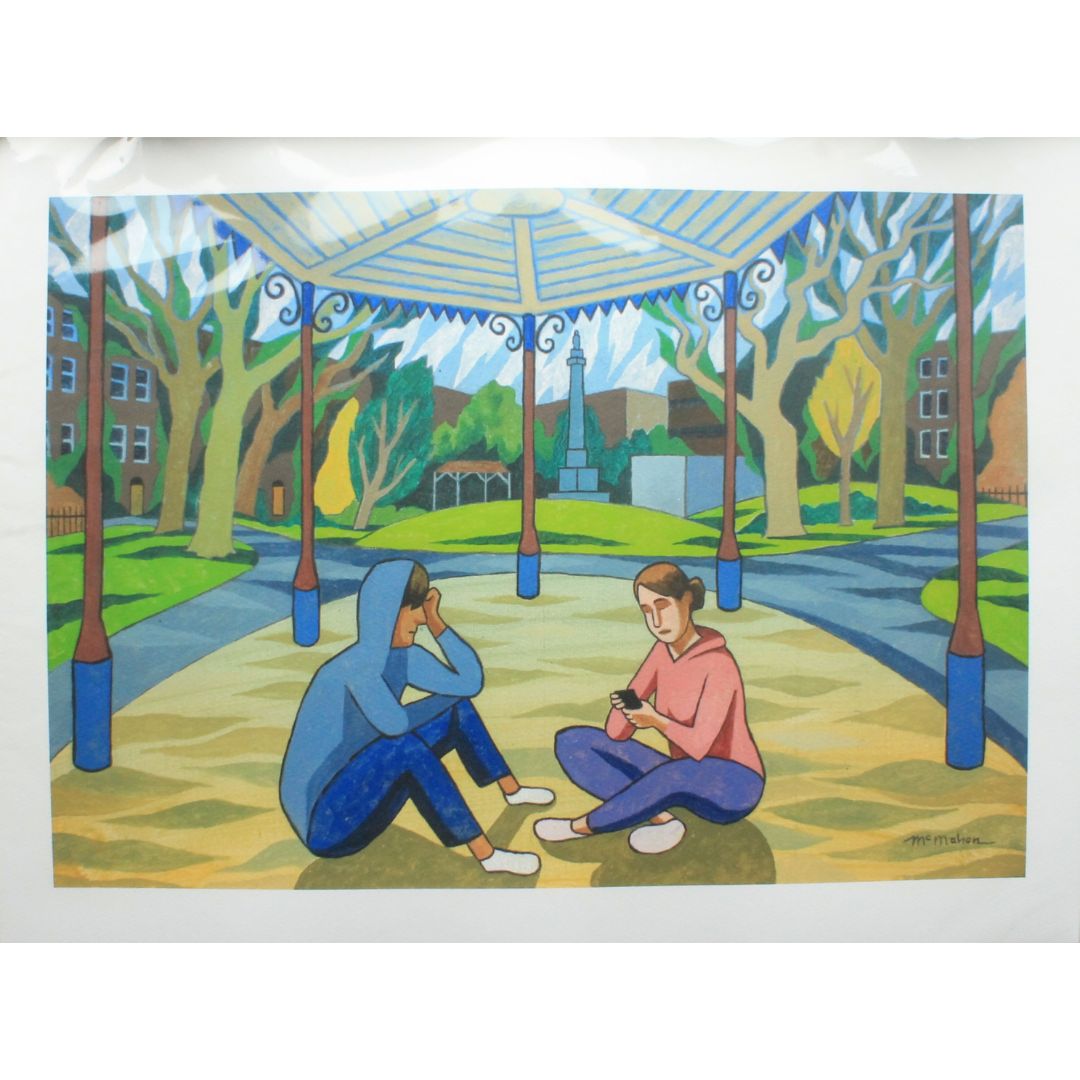 People's Park by Hugh McMahon A3