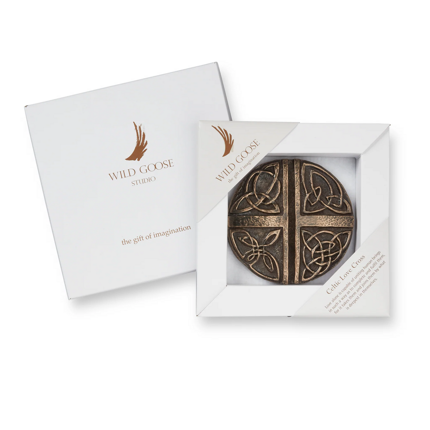 The Wild Goose Studio Celtic Love Cross