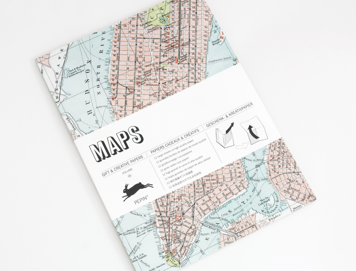 Historical Maps Gift & Creative Paper Book