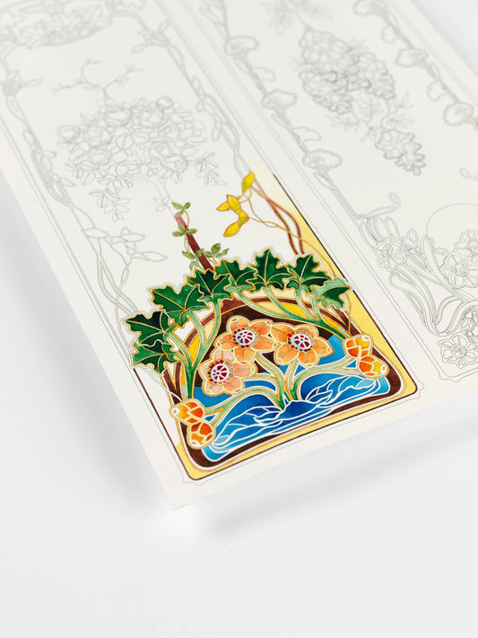 Art Nouveau Artists' Colouring Book