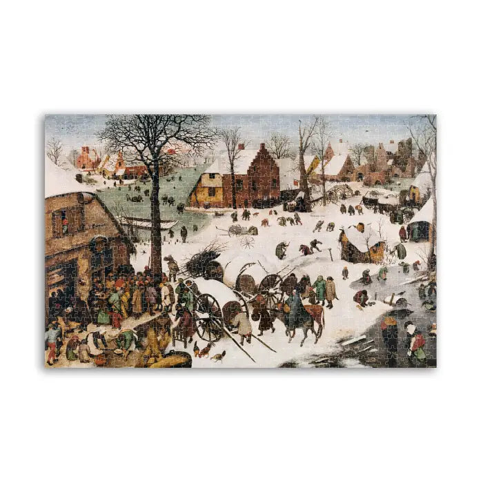 P.Bruegel De Oude Jigsaw 'Census At Bethlehem' - 1000 Pieces