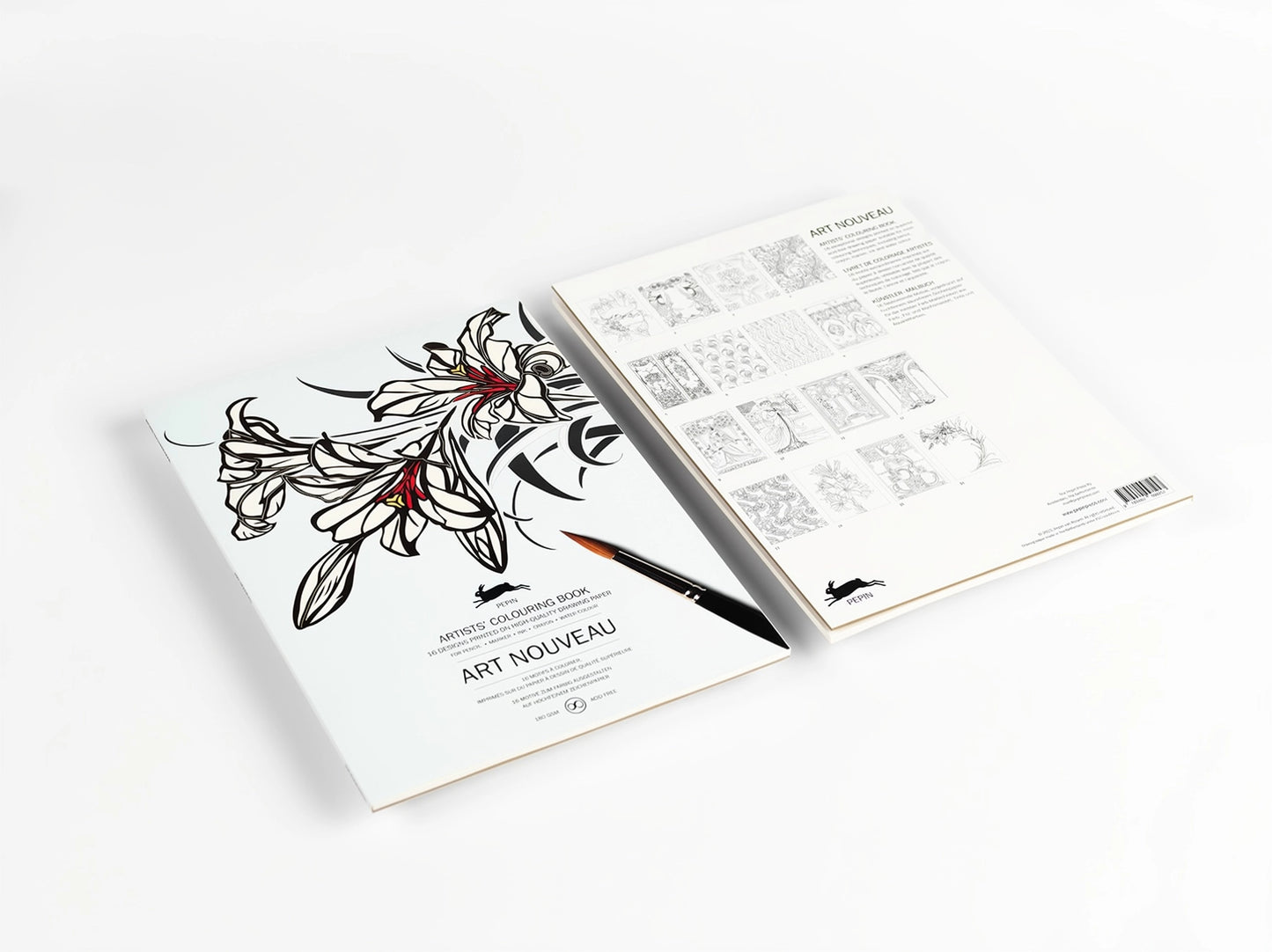 Art Nouveau Artists' Colouring Book