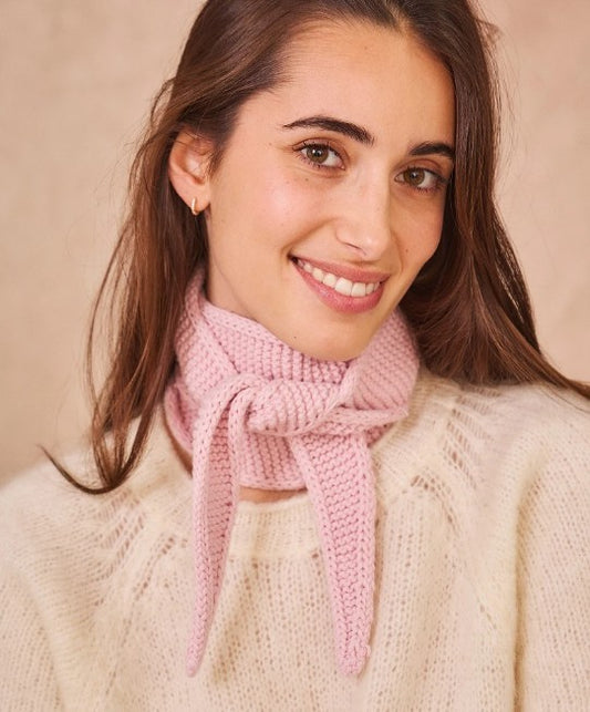 Calie Paris Triangle Scarf - Sophie - Light Pink