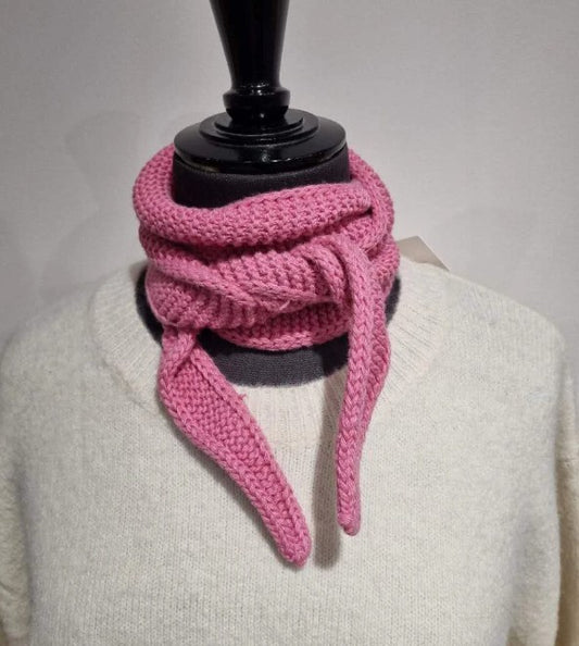 Calie Paris Triangle Scarf - Sophie - Pink
