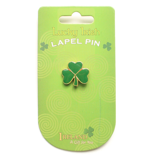 Lucky Irish Lapel Pin