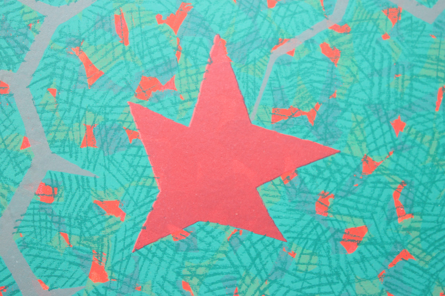 Stars - Silkscreen Print by Gavin Hogg