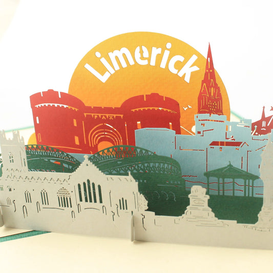 Pop Up 'Limerick' Card by Paper Bear