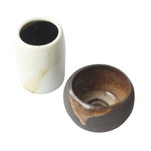 Decorative 'In Harmony' Bowl & Cup AJ Ceramics The Hunt Museum