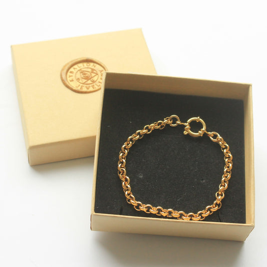 Chunky Gold Bracelet - Kybalion Jewellery