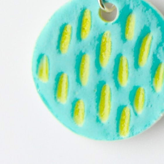 Porcelain Drop Earrings - Clare Butler Ceramics