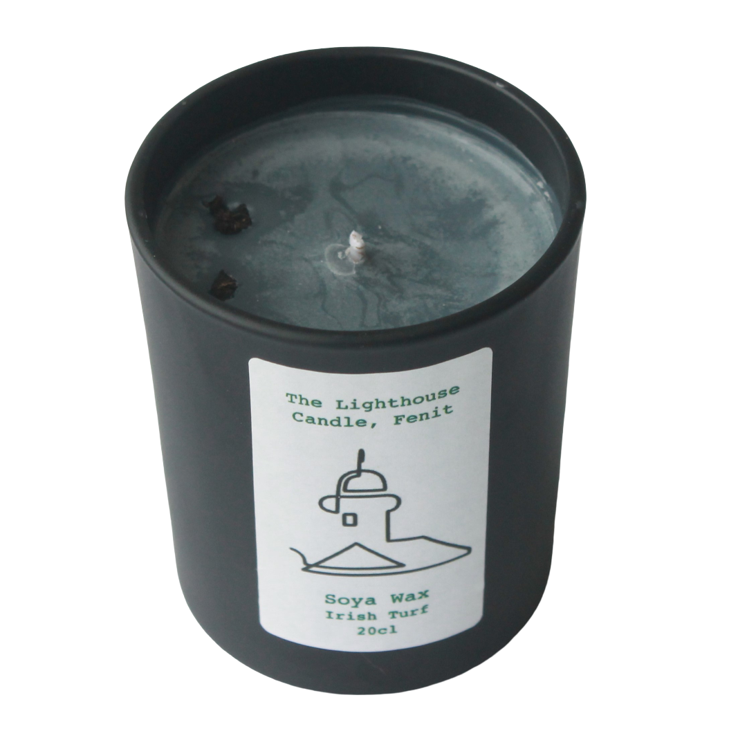 Fraech - Irish Turf Soya Wax Candle - The Lighthouse Candle Fenit