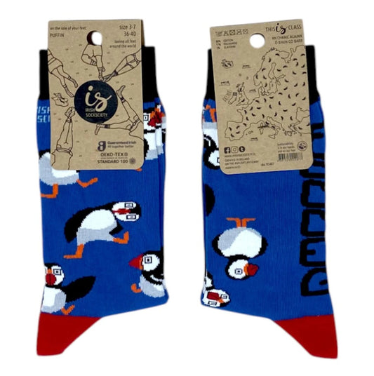 Irish Sock Society - Puffins