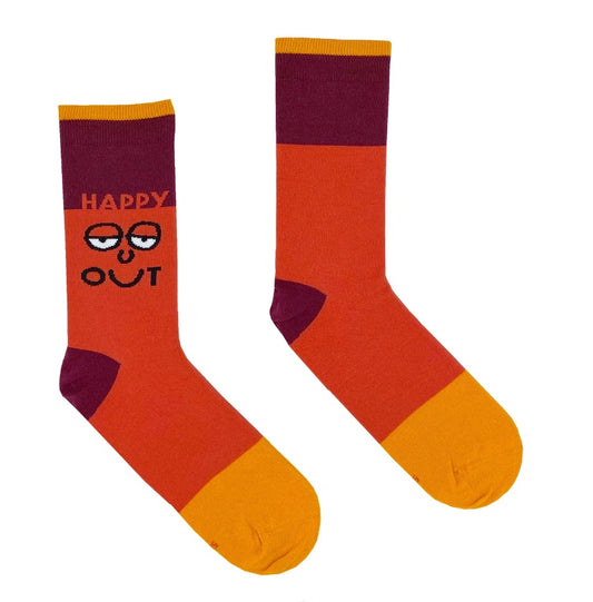 Irish Sock Society - Happy Out Faceen