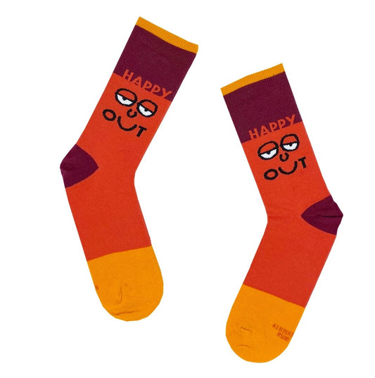 Irish Sock Society - Happy Out Faceen