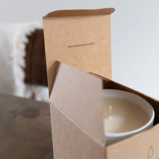 Íon Candle Co. - Large Glass Candle Clean Cotton