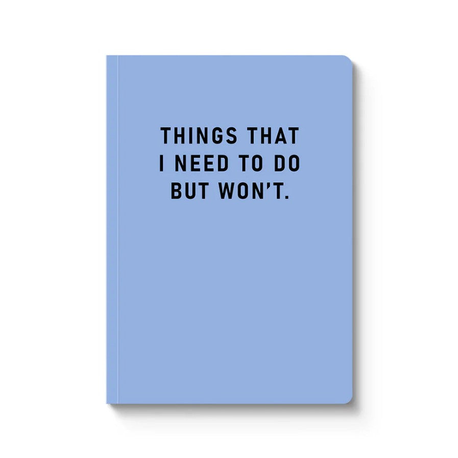 Notebook A5 Softcover: Things I Need To Do