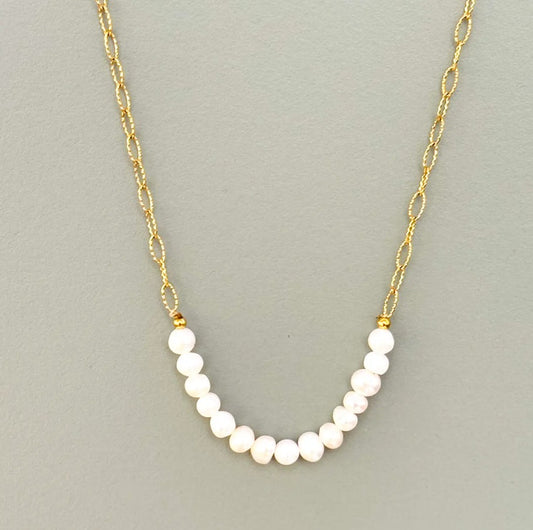 Cassete - Chi Necklace Freshwater Pearls