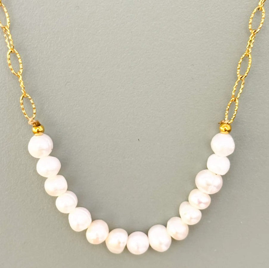 Cassete - Chi Necklace Freshwater Pearls