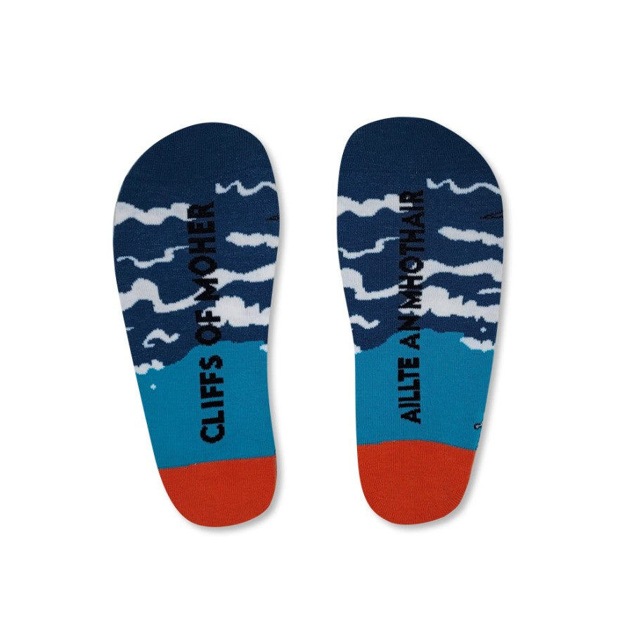 Irish SockSciety - Cliffs of Moher Socks