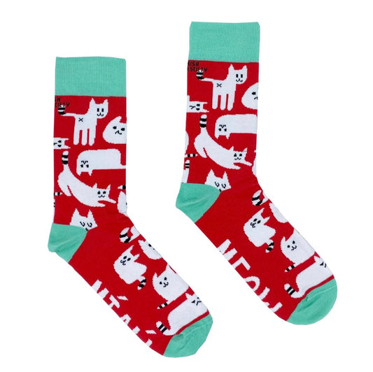 Irish SockSciety - Meow Cat Socks