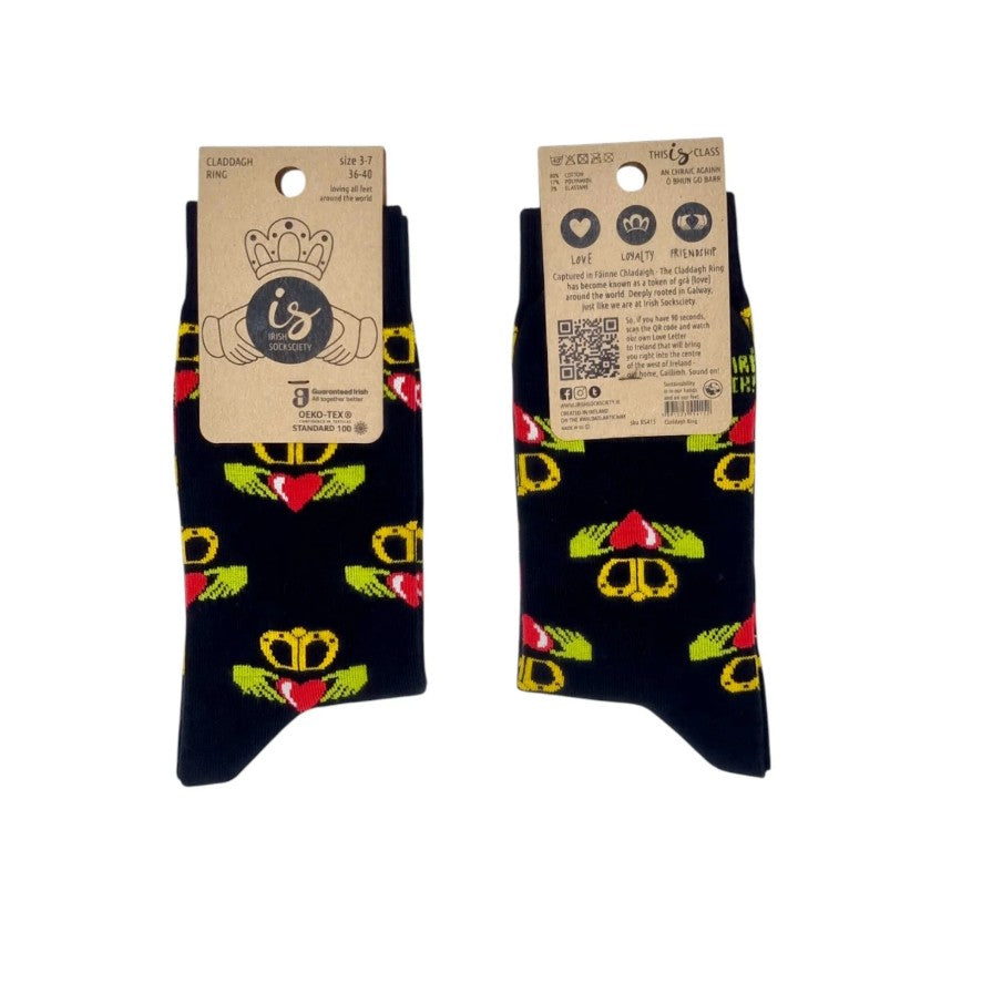 Irish SockSciety - Claddagh Ring Socks