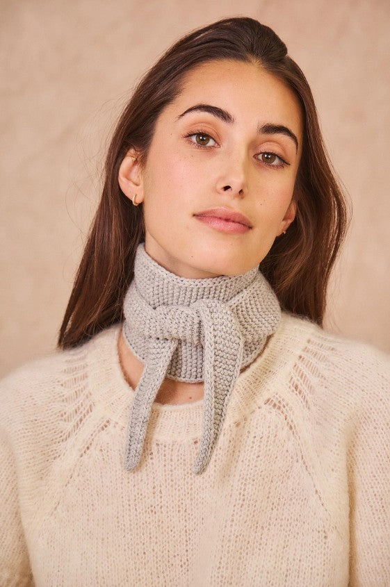 Sophie Triangle Scarf - Grey