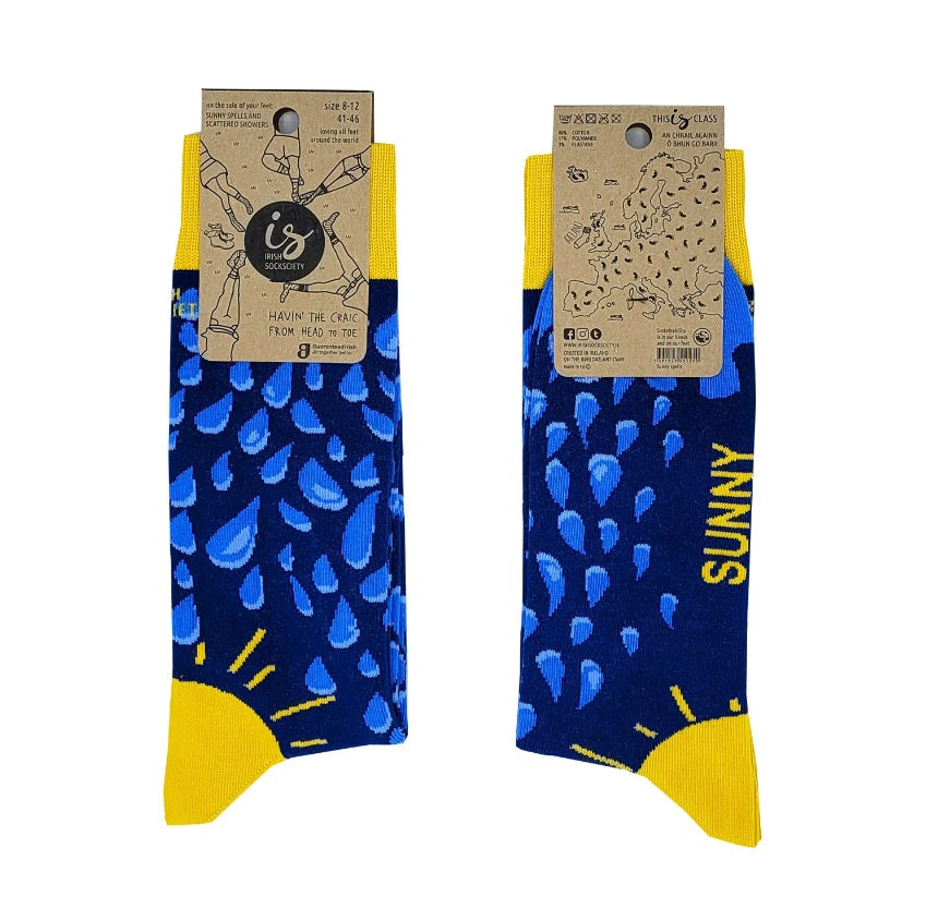 Irish Sock Society - Sunny Spells Scattered Showers