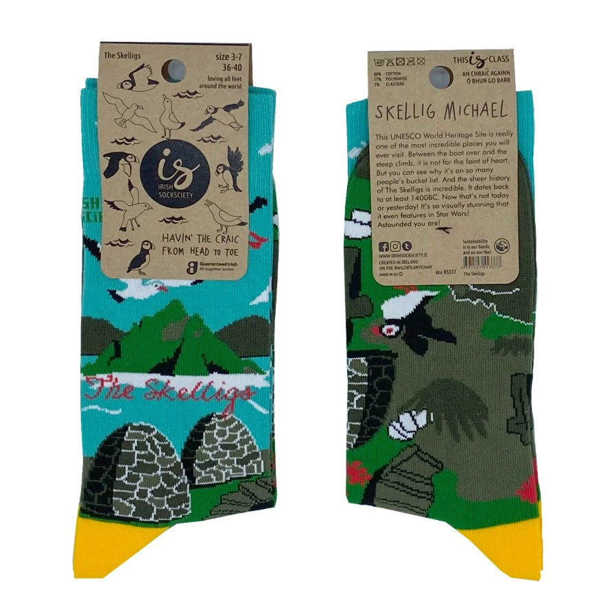 Irish SockSciety - Skellig Michael Socks