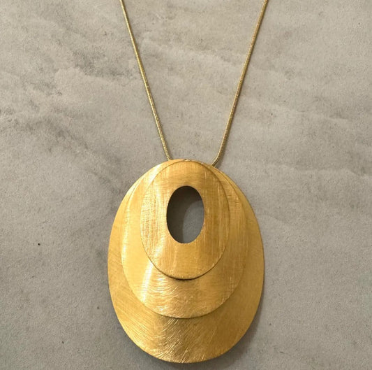 Cassette - Kinny Matte Geometric Necklace