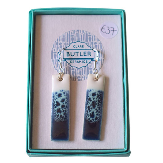 Clare Butler Ceramics - Drop Earrings - Inspired by the Ocean