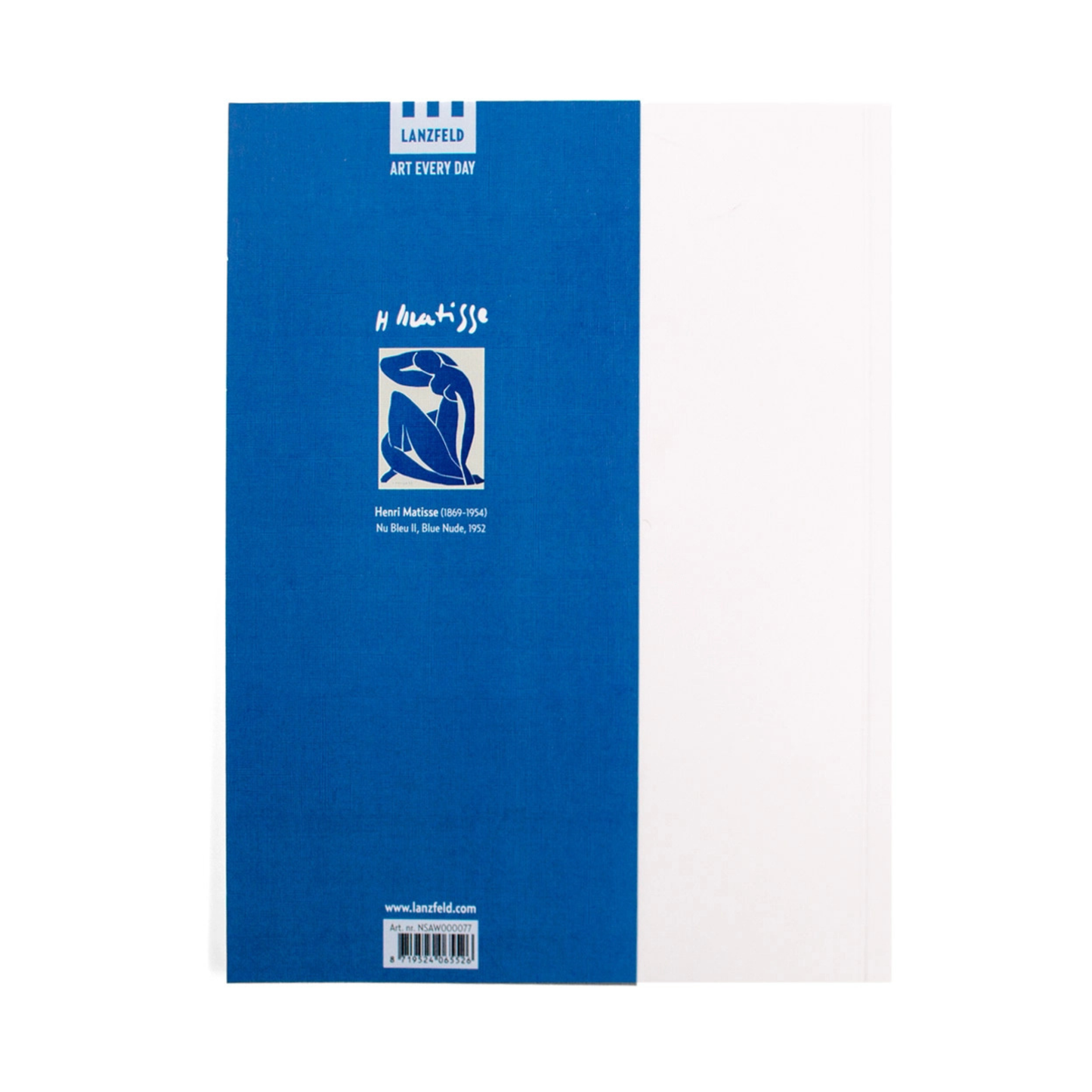 Artist Notebook – Matisse 'Blue Lady'