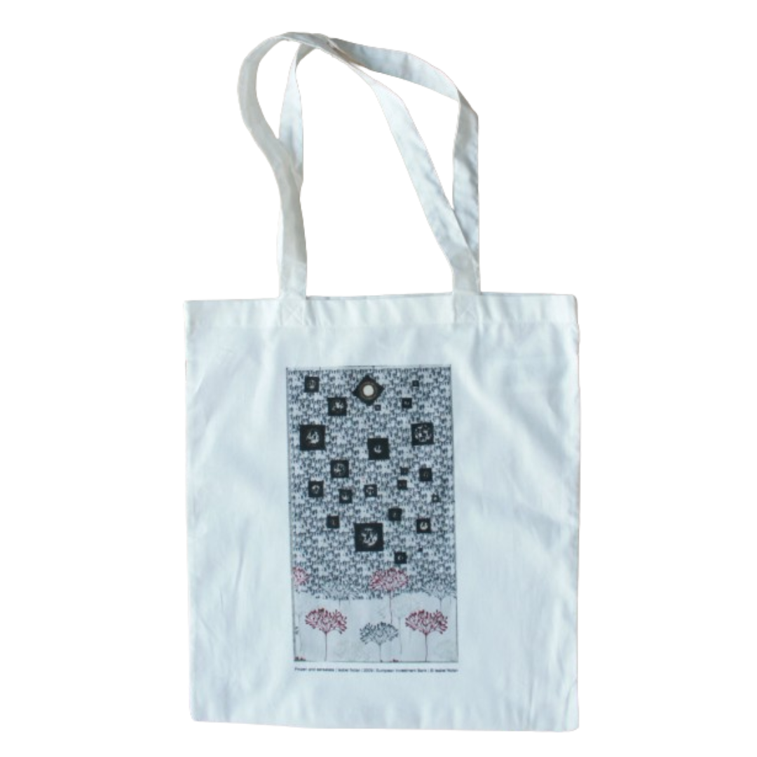 Tote Bag Featuring 'Frozen And Senseless' by Isabel Nolan