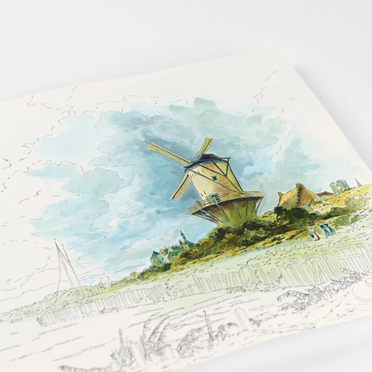 Landscape Artists' Colouring Book