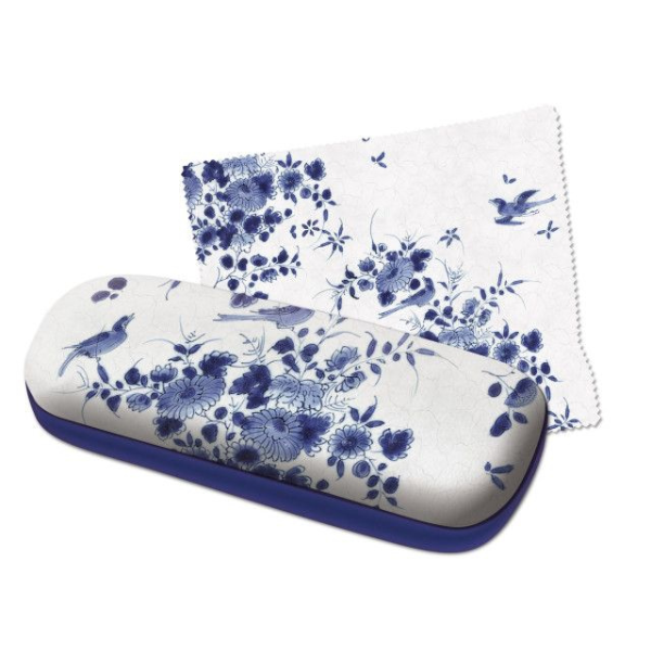 Glasses Case - Delft Blue