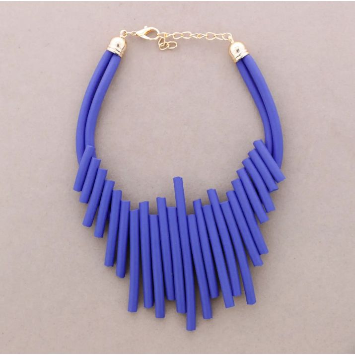 Rubber Strips Necklace