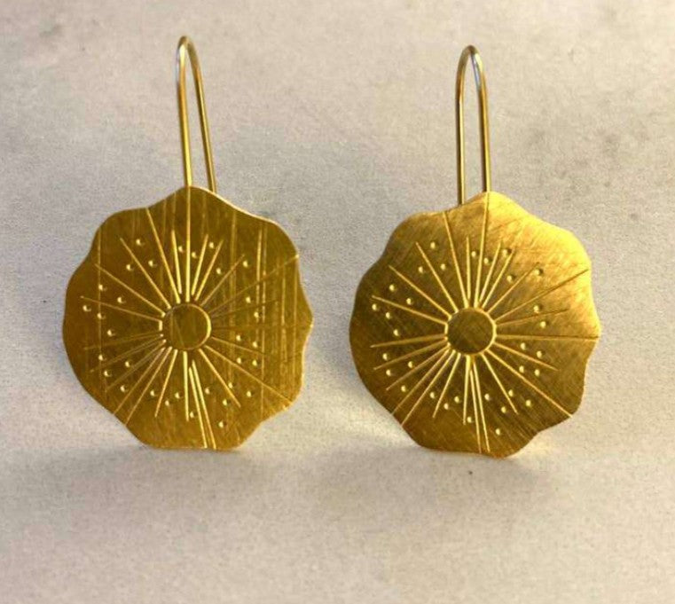 Benin Earrings Gold
