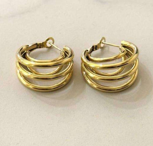 Cassette - Eyoni Hoop Earrings