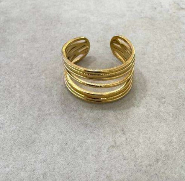 Cassette - Conte Stainless Steel Adjustable Ring