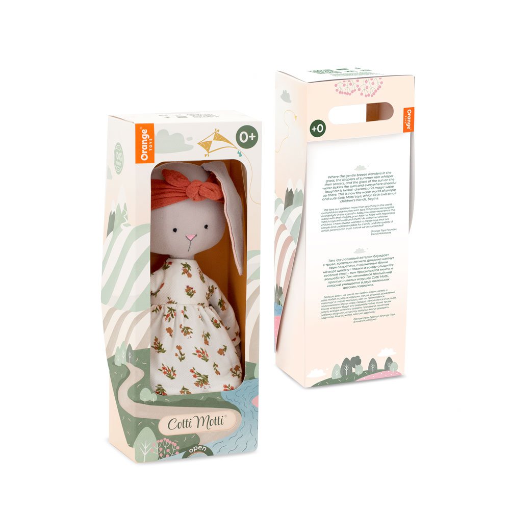 Orange Toys - Cotton Plush toy, Cotti Motti, Lucy the Bunny