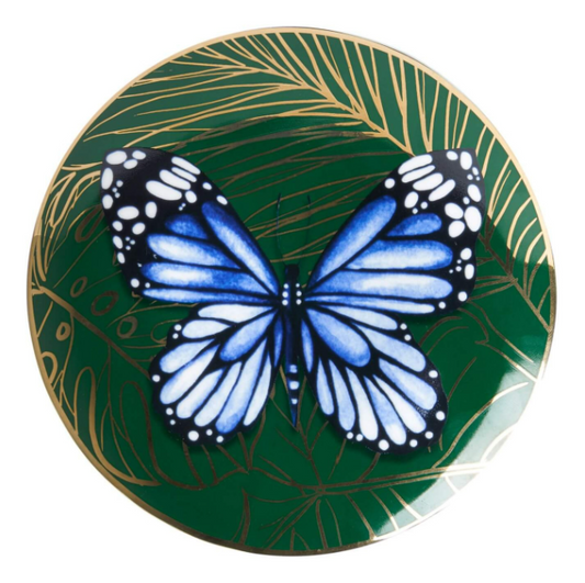 Ceramic Wall Plate Butterfly