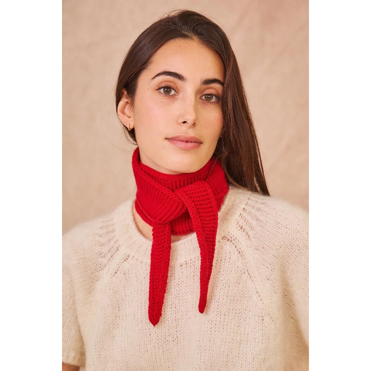 Calie Paris Triangle Scarf - Sophie - Red